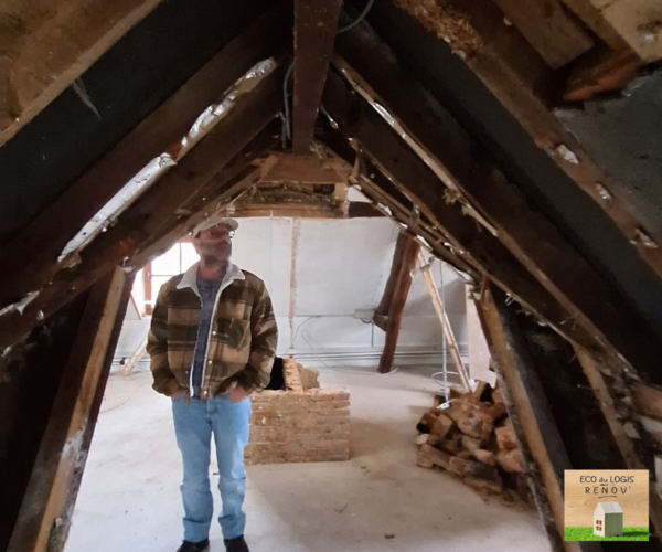 Chantier Nonancourt Jérome Louveau en visite