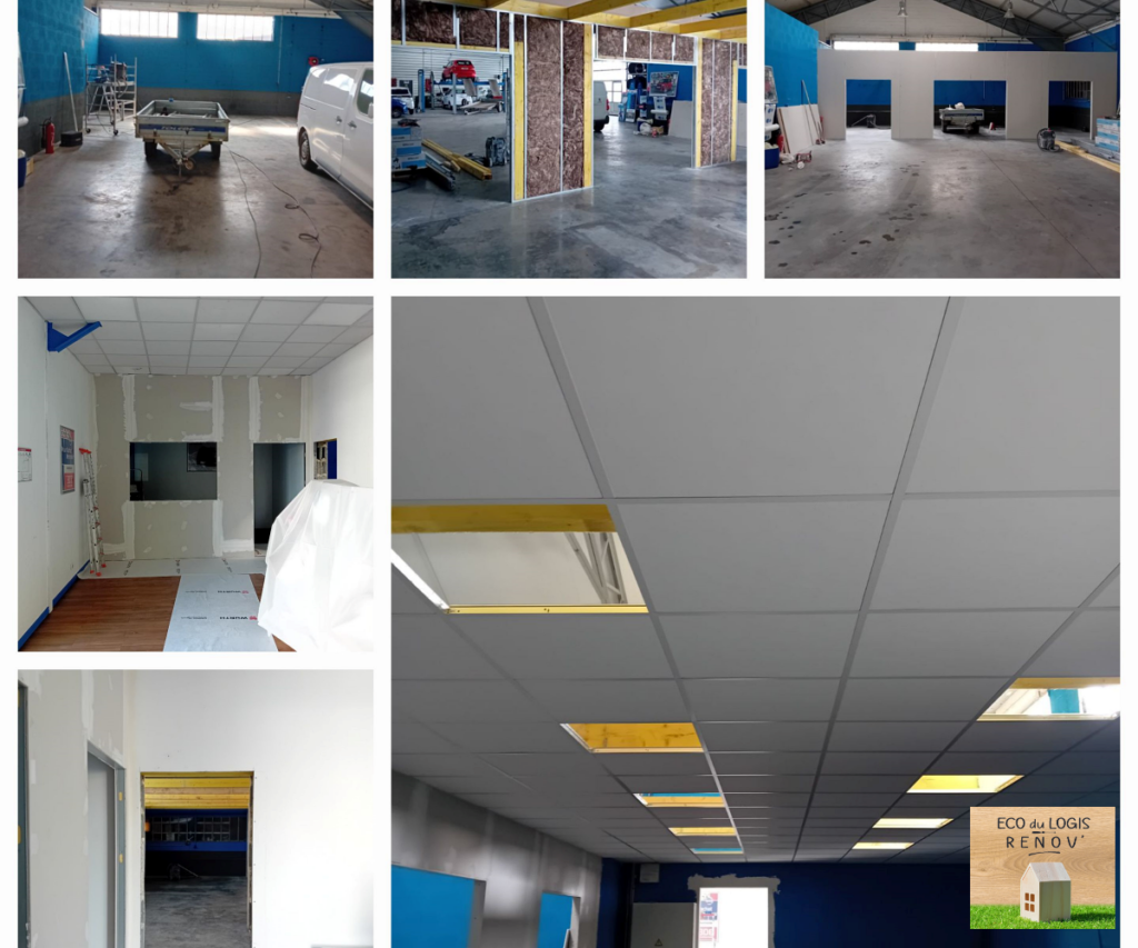 Chantier Show-Room chez Speedy L'Aigle Orne