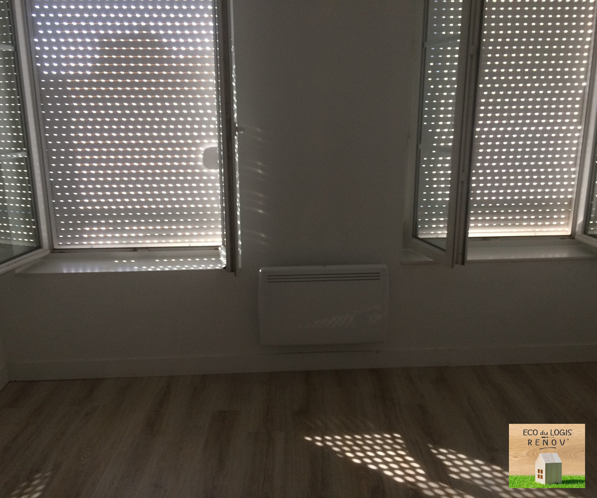Habillage de fenetre logement locatif l'aigle