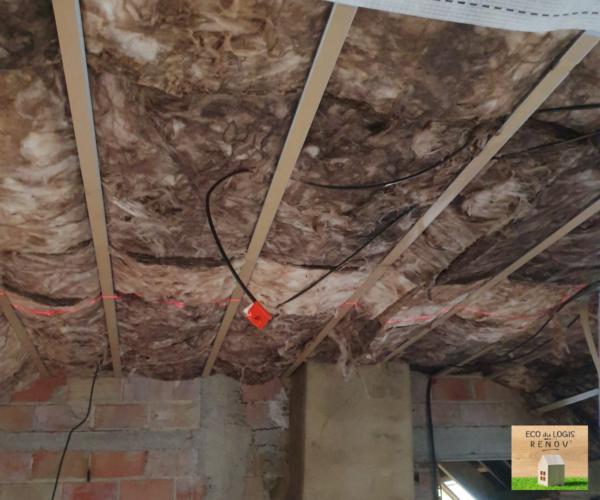 isolation de plafond en comble aménageable secteur L'Aigle