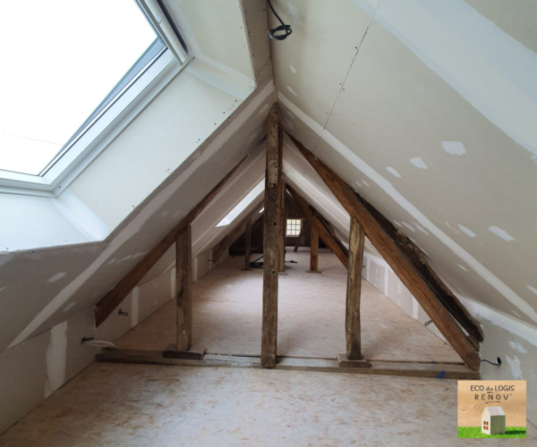 Isolation rénovation de combles aménageables