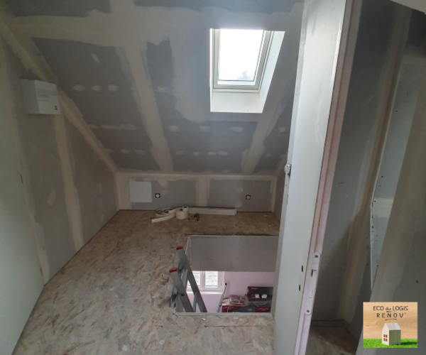 Isolation rénovation de combles aménageables