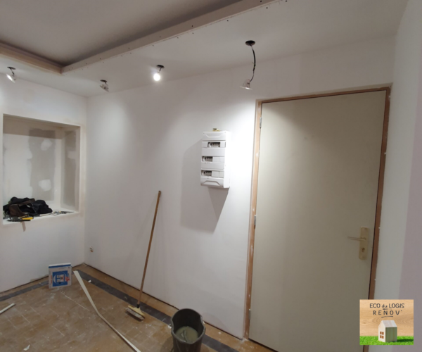 Finitions du local commercial
