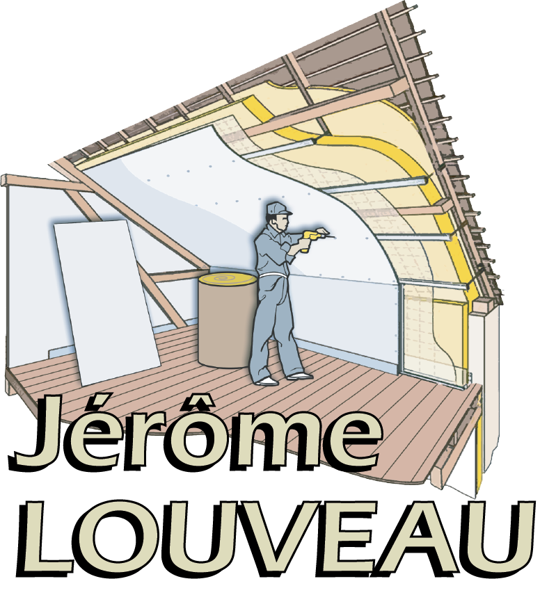 Logo Jérome Louveau Artisan Plaquiste chez Eco du logis-Renov