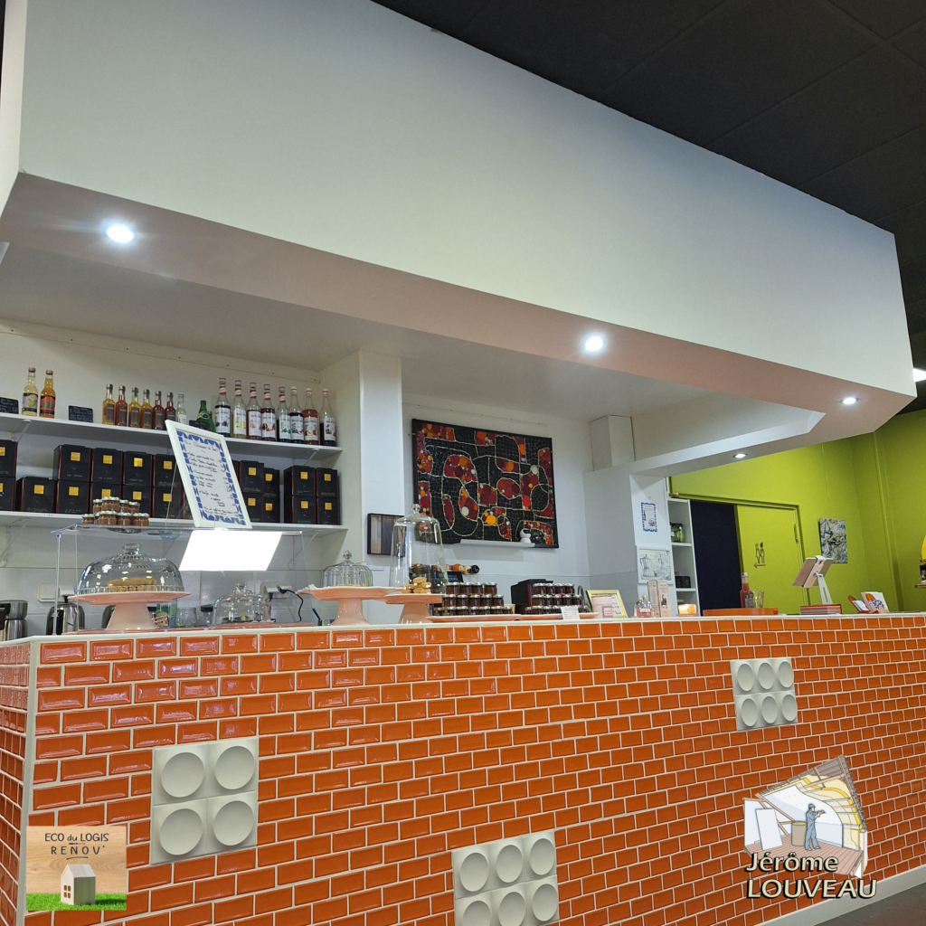 Création casquette pour le comptoir du commerce à Vimoutiers